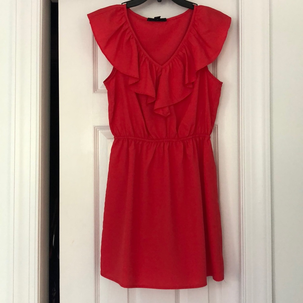 Red dress